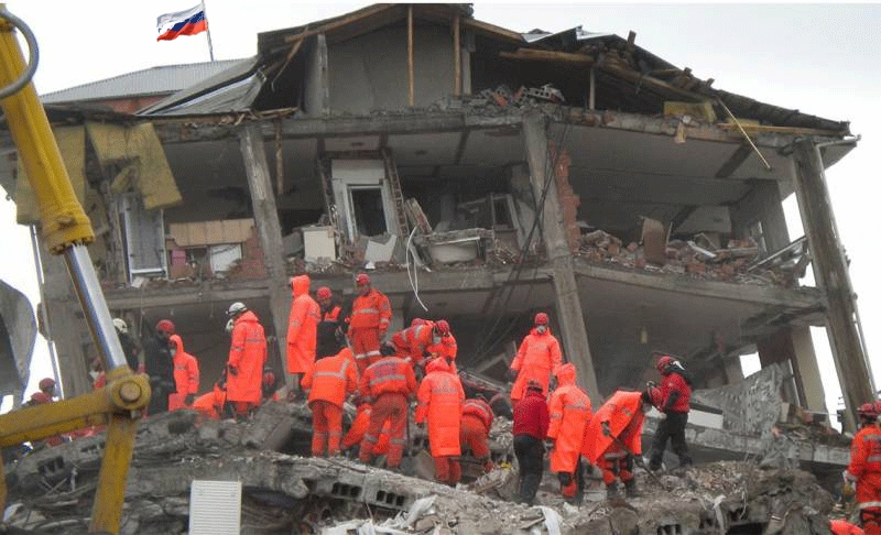 بوومەلەرزەیەکی بەهێز ڕووسیای هەژاند