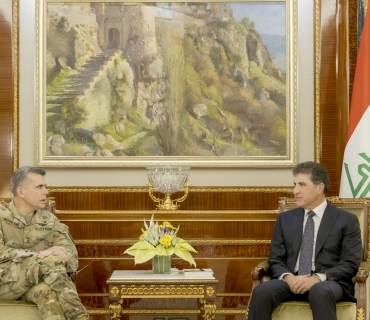 سەرۆك نێچیرڤان بارزانی لەگەڵ ژەنەرال ماركفارلن كۆدەبێتەوە