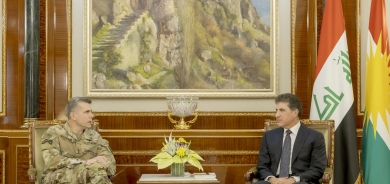 سەرۆك نێچیرڤان بارزانی لەگەڵ ژەنەرال ماركفارلن كۆدەبێتەوە