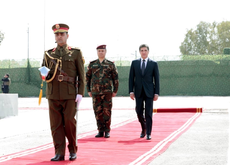 سه‌رۆك نێچيرڤان بارزانى: ده‌بێ پێشمه‌رگه‌ بكه‌ينه‌ هێزێكى يه‌كگرتووى نيشتمانى