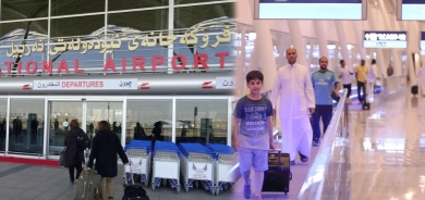 إنطلاق أولى رحلات الطيران بين أربيل وجدة