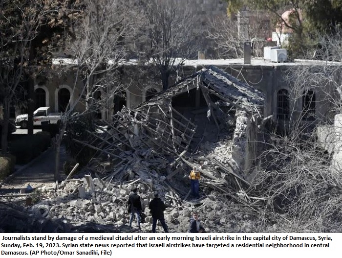 Israeli strikes on Syria intensify, raise tensions with Iran