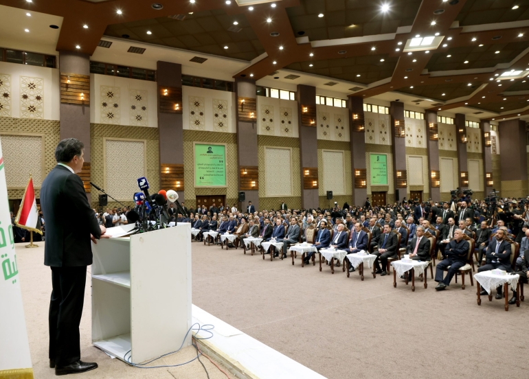 نێچیرڤان بارزانی: داوا لە بەڕێز موقتەدا سەدر دەكەم، گفتوگۆیەکی هەمەلایەنە دەست پێبکات