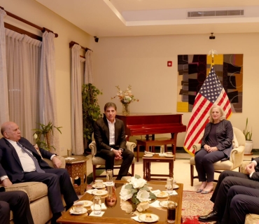 سه‌رۆكى هه‌رێمى كوردستان و باڵيۆزى ئه‌مه‌ريكا په‌يوه‌نديى دووقۆڵى تاوتوێ ده‌كه‌ن