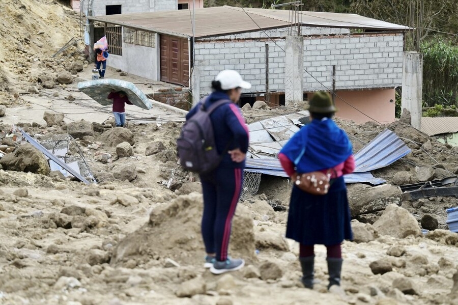 Li Ecvadorê gelek kes canê xwe ji dest dane