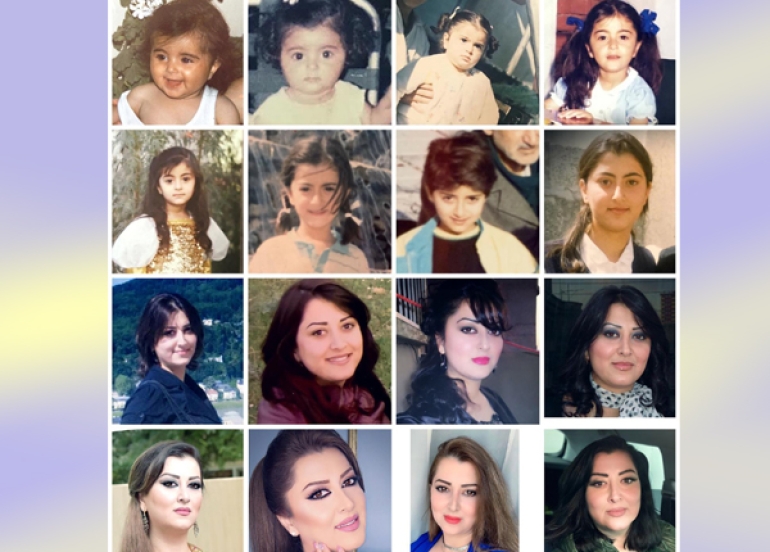 كیژان ئیبراهیم خەیات چەند وێنەیەكی كۆنی خۆی بڵاودەكاتەوە