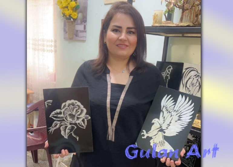 مەروە محەمەد ئەمین:هونەر نابێتە دابینكردنی بژێوی ژیان و كاری هونەری تەنها حەزێكە