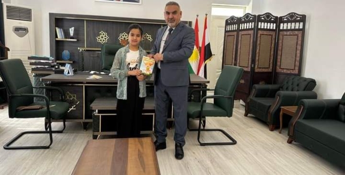 ليا آري .. أصغر كاتبة في إقليم كوردستان