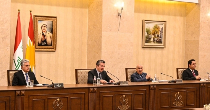 Di serpereştiya Mesrûr Barzanî de Encûmena Wezîran kom dibe