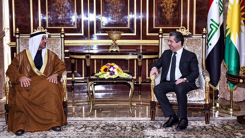 PM Barzani meets UAE delegation to discuss cooperation