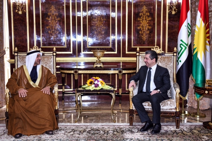 الامارات: مستعدون لكل أشكال التنسيق والتعاون مع حكومة إقليم كوردستان