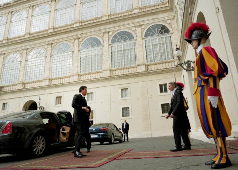 سه‌رۆك نێچيرڤان بارزانى له‌گه‌ڵ پاپاى ڤاتيكان كۆبووه‌وه‌