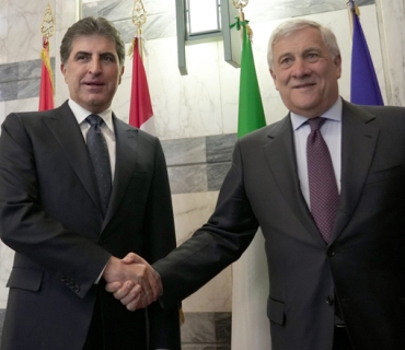 ئیتالیا ئاستی نوێنه‌رایه‌تیی خۆی له‌ هه‌رێمی کوردستان به‌رز ده‌کاته‌وه‌