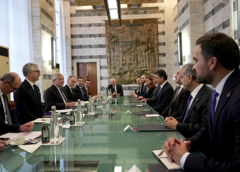 ئیتالیا ئاستی نوێنه‌رایه‌تیی خۆی له‌ هه‌رێمی کوردستان به‌رز ده‌کاته‌وه‌