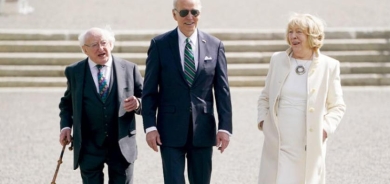 بايدن يلقي خطاباً في البرلمان الآيرلندي خلال زيارة تاريخية