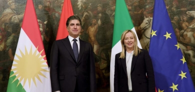 Serokê Herêma Kurdistanê û Serokwezîra Îtalyayê civiyan