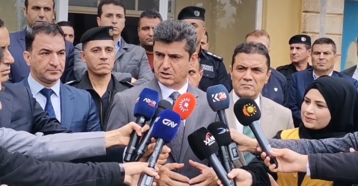 Parêzgarê Duhokê serdana çar qezayên ku lehî lê rabibû kir