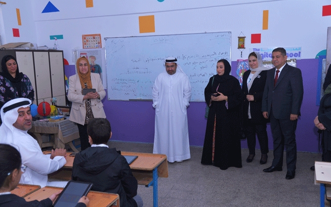 وڵاتی ئیمارات پاڵپشتی پڕۆژەیەک بۆ خوێندنی ئەلکترۆنی و ئۆنلاین لە قوتابخانە عەرەبییەکان دەکات