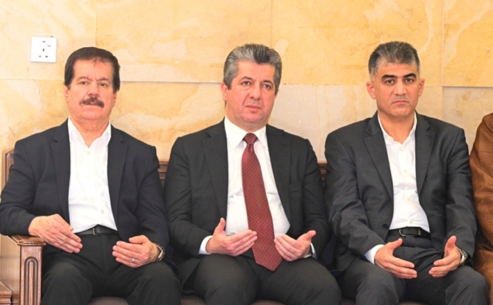 Mesrûr Barzanî beşdarî serxweşiya Lîwa Remzî Hemze kir