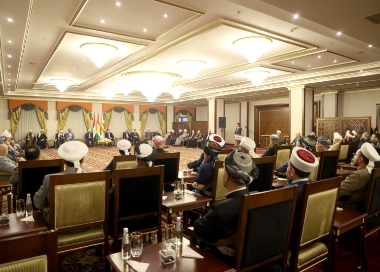 سه‌رۆكى هه‌رێمى كوردستان ئێواره‌خوانێك بۆ مامۆستايانى ئايينى ساز ده‌كات