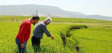 Cotkarên Mereşê ji ber hêla erdhejê nikarin zeviyên xwe av bidin