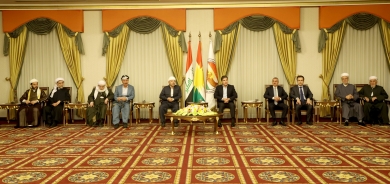 President Nechirvan Barzani hosts Iftar dinner for Muslim religious clerics