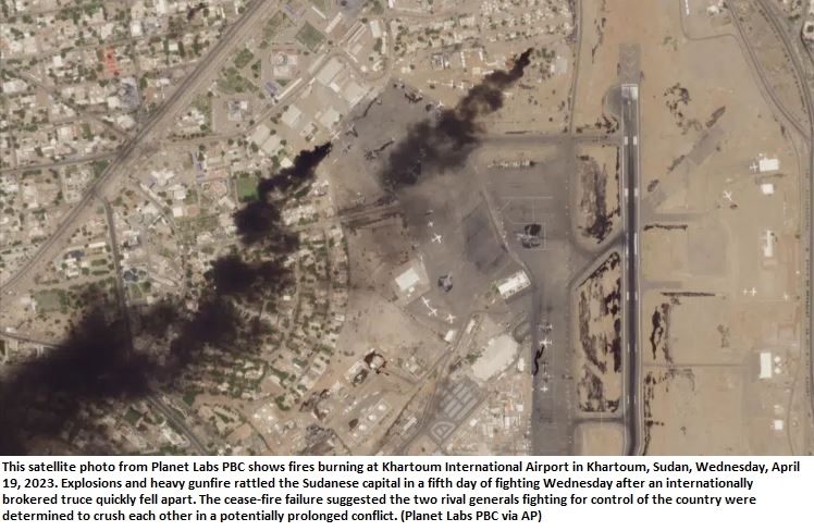 Sudan’s truce falters, as Egypt repatriates army personnel