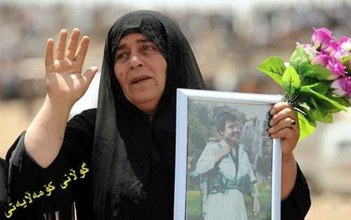 كە‌سوكاری ئەنفالكراوان داوای هێنانەوەی ڕوفاتی قوربانییانی ئەنفال دەكەن