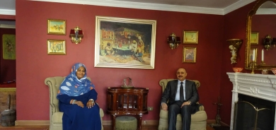 لە پەیوەندییەکى تەلەفۆنیدا :   سکرتیرى گشتیى YNDK جەژنە پیرۆزە لە جێگرى سەرۆکى پارتى نەتەوەیى سودان دەكات