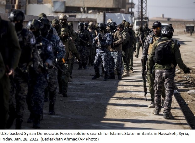 US-led Coalition and SDF capture four ISIS operatives in Raqqa