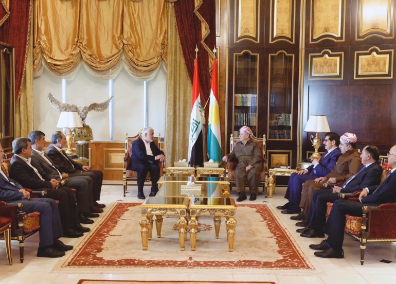President Barzani Meets with Huda-Par Free Cause Party to Discuss Regional Politics and Boost Relations