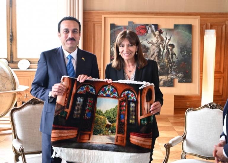 Erbil Governor Calls for Direct Flight Line with Paris and Accepts Official Invitation for Kurdistan Delegation to 2024 Olympics