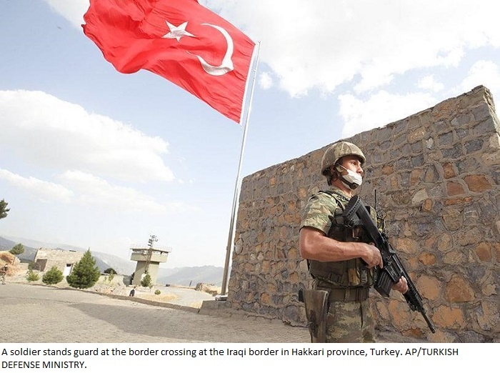 Turkish soldier killed in clashes with PKK in Mardin Nusaybin rural area