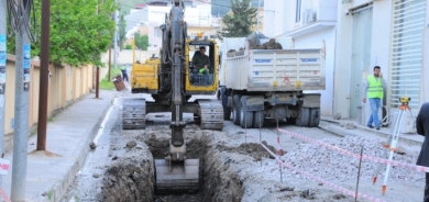 بكلفة تزيد عن 210 مليون دينار .. البدء بتنفيذ مشروع صرف صحي في سوران