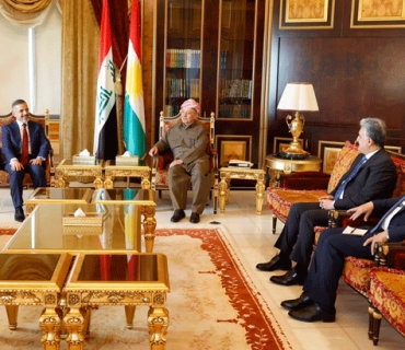 سەرۆک بارزانی پێشوازی لە جێگری سەرۆکوەزیران و وەزیری پلاندانانی عێراق دەکات