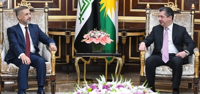 مسرور بارزاني يستقبل نائب رئيس الحكومة العراقية