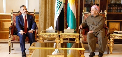 الرئيس بارزاني يستقبل نائب السوداني في صلاح الدين