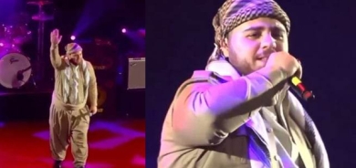 لە نێو 150 هونەرمەندی جیهانەوە,نوێنەر بەرهەمێكی بە جلی كوردی پێشكەش كرد