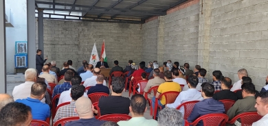 سكرتێرى گشتیى YNDK لەگەڵ بەشێک لە رێکخستنەکانى YNDK کۆدەبێتەوە