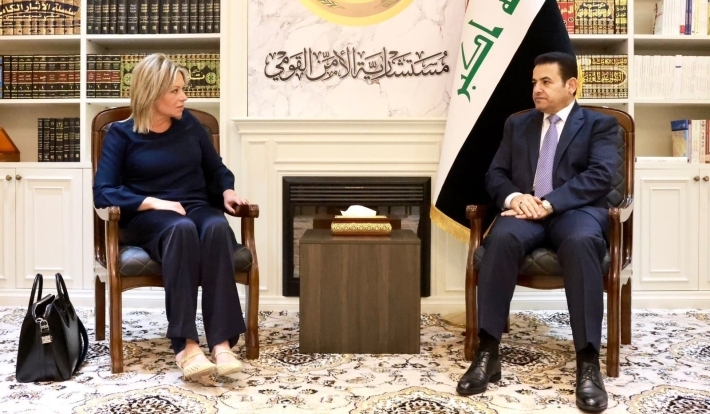 بلاسخارت والأعرجي يؤكدان أهمية تفعيل الإجراءات الكفيلة بحل ملف شنگال
