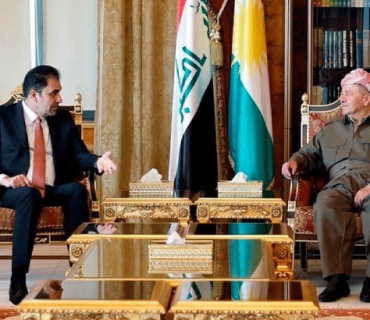 سەرۆك بارزانی پێشوازی لە جێگرانی سەرۆكی ئەنجوومەنی نوێنەرانی عێراق دەكات