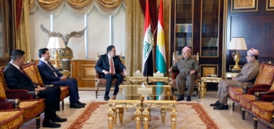 الرئيس بارزاني يبحث مع نائبي رئيس البرلمان العراقي التطورات السياسية في البلاد