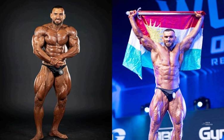 Werzişvanê Kurd Azad Hemze bû şampiyonê laşciwaniyê