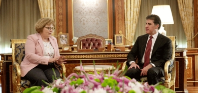 سه‌رۆك نێچيرڤان بارزانى له‌گه‌ڵ ياريده‌ده‌رى وه‌زيرى ده‌ره‌وه‌ى ئه‌مه‌ريكا كۆبووه‌وه‌