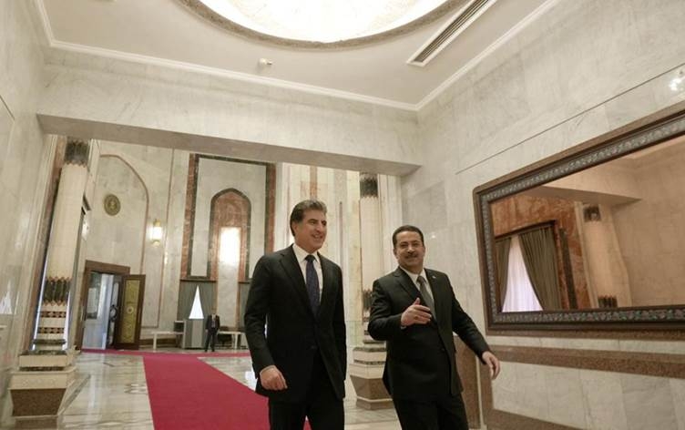 السوداني: نيجيرفان بارزاني كان حاضراً بالكثير من الملفات الخارجية الداعمة للعراق