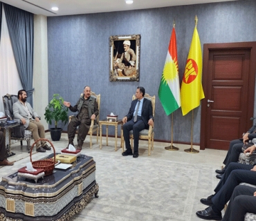 سکرتێرى گشتیى YNDK پیرۆزبایى لە بەرپرسى نوێى مەکتەبی ڕێکخستنی پارێزگاى هەولێرى PDK دەکات