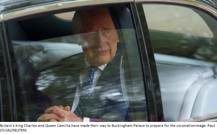 King Charles III and Queen Camilla prepare for coronation amidst controversy and protests in London