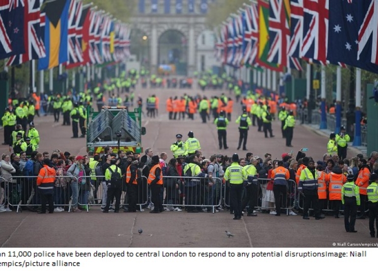 King Charles III and Queen Camilla prepare for coronation amidst controversy and protests in London