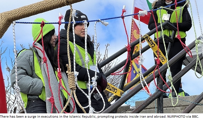 Iran Executes Two Men for Blasphemy as Executions Surge Amid Unrest, Reports Say