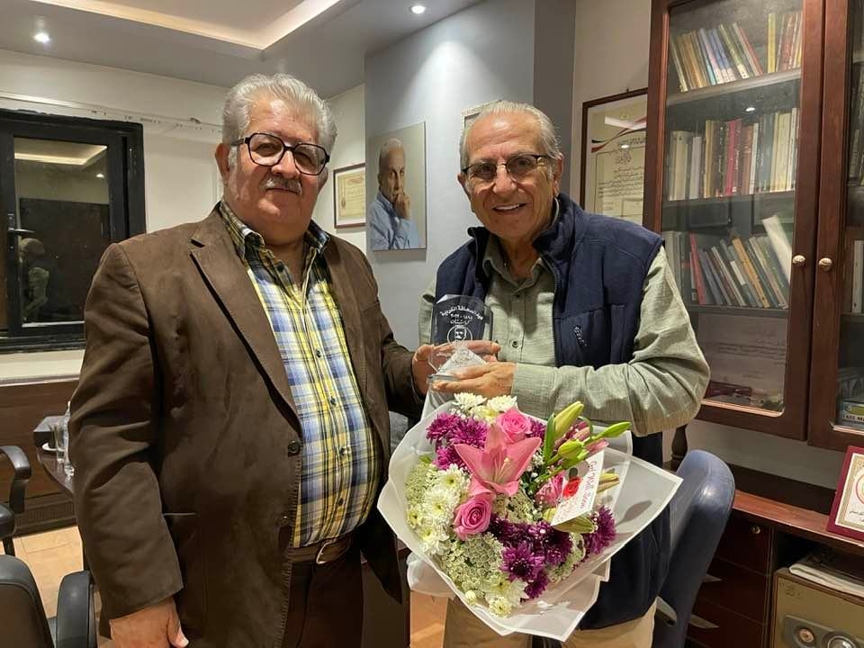 بەبۆنەی ساڵرۆژی رۆژنامەگەری کوردی عەلی بەردخان خەڵات کرا